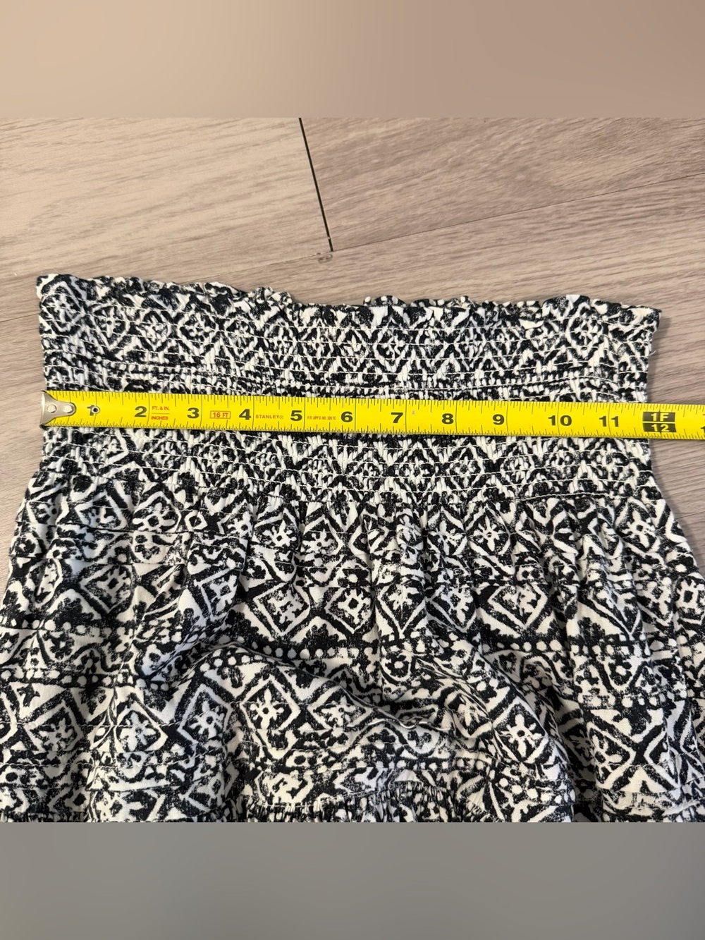 Lauren Ralph Lauren Petite Smocked Tiered Mini Skirt | Women’s 0P - Picture 7 of 8
